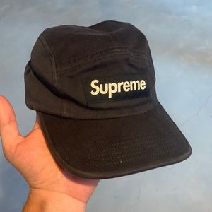Supreme 5-panel box logo hat, Navy Blue